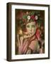 Elven Maid-Atelier Sommerland-Framed Art Print