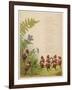 Elves Dancing in a Ring-null-Framed Art Print