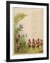 Elves Dancing in a Ring-null-Framed Art Print