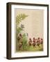 Elves Dancing in a Ring-null-Framed Art Print