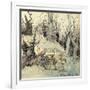 Elves in a Wood, 1908-Arthur Rackham-Framed Giclee Print