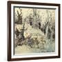 Elves in a Wood, 1908-Arthur Rackham-Framed Giclee Print