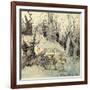 Elves in a Wood, 1908-Arthur Rackham-Framed Giclee Print