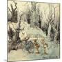 Elves in a Wood, 1908-Arthur Rackham-Mounted Giclee Print