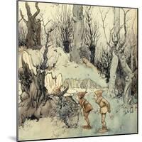 Elves in a Wood-Arthur Rackham-Mounted Giclee Print