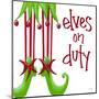 Elves on Duty Square-Gina Ritter-Mounted Art Print