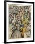 Elves' Party, Illustration to the Elfin Hill-Arthur Rackham-Framed Art Print