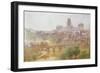 Elvet Bridge, Durham, 1876-Alfred William Hunt-Framed Giclee Print