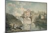 Elvet Bridge, Durham, 18th Century-Thomas Hearne-Mounted Giclee Print