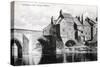 Elvet Bridge, Durham, 1905-null-Stretched Canvas