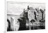 Elvet Bridge, Durham, 1905-null-Framed Giclee Print