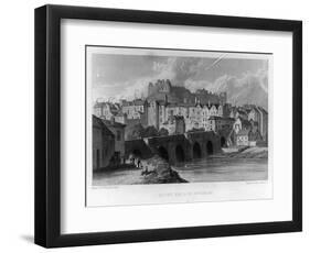 Elvet Bridge, Durham, Engraved by … Frances after W. Westall, 1829-null-Framed Giclee Print