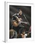 Elvis in Leather-Darryl Vlasak-Framed Giclee Print