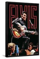 Elvis Presley - 68 Concert-Trends International-Framed Poster