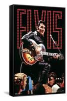 Elvis Presley - 68 Concert-Trends International-Framed Stretched Canvas