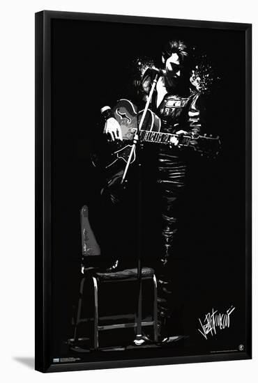 Elvis Presley - 68 Shadows-Trends International-Framed Poster