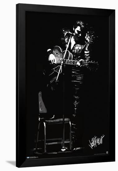 Elvis Presley - 68 Shadows-Trends International-Framed Poster