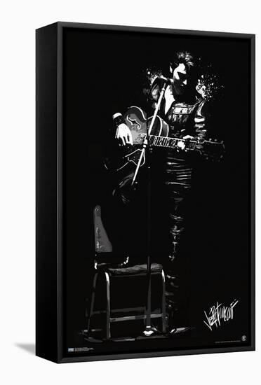 Elvis Presley - 68 Shadows-Trends International-Framed Stretched Canvas