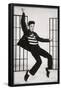 Elvis Presley - Jailhouse Rock Pose-Trends International-Framed Poster