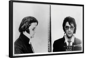 Elvis Presley - Mugshot-Trends International-Framed Poster