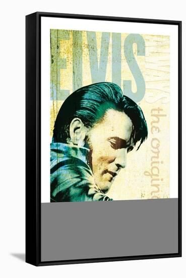 Elvis Presley - Original-Trends International-Framed Stretched Canvas