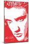 Elvis Presley - Red-Trends International-Mounted Poster