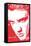 Elvis Presley - Red-Trends International-Framed Stretched Canvas