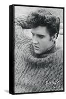 Elvis Presley - Sweater-Trends International-Framed Stretched Canvas