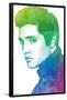 Elvis Presley - Watercolor-Trends International-Framed Poster