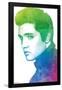 Elvis Presley - Watercolor-Trends International-Framed Poster