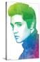 Elvis Presley - Watercolor-Trends International-Stretched Canvas