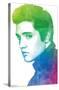 Elvis Presley - Watercolor-Trends International-Stretched Canvas