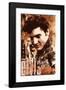 Elvis Slick-null-Framed Art Print