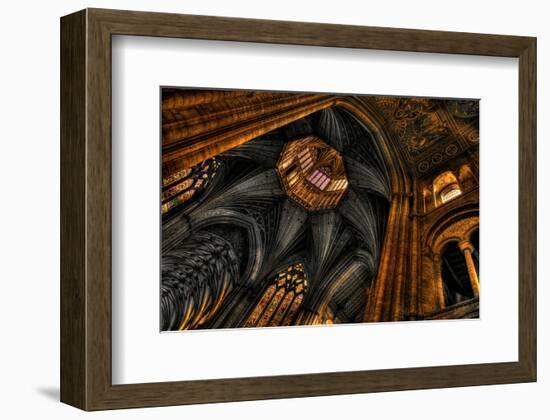 Ely Cathedral Cambridgeshire-null-Framed Art Print