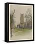Ely Cathedral Cambridgeshire-Cecil Aldin-Framed Stretched Canvas