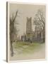 Ely Cathedral Cambridgeshire-Cecil Aldin-Stretched Canvas