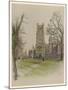 Ely Cathedral Cambridgeshire-Cecil Aldin-Mounted Art Print