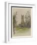 Ely Cathedral Cambridgeshire-Cecil Aldin-Framed Art Print