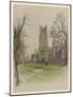 Ely Cathedral Cambridgeshire-Cecil Aldin-Mounted Art Print