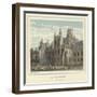 Ely Cathedral, North West View-Hablot Knight Browne-Framed Giclee Print