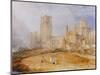 Ely Cathedral-J. M. W. Turner-Mounted Giclee Print