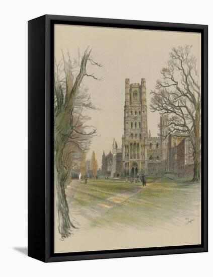 Ely Cathedral-Cecil Aldin-Framed Stretched Canvas