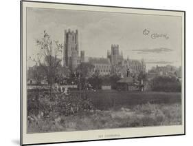 Ely Cathedral-null-Mounted Giclee Print