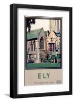 Ely Close Up of Cathedral-null-Framed Art Print