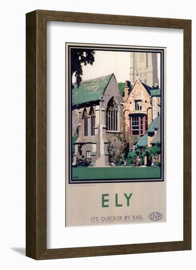 Ely Close Up of Cathedral-null-Framed Art Print