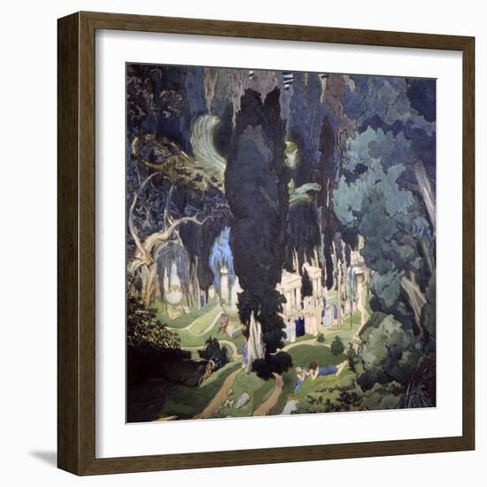 Elysium, 1906-Leon Bakst-Framed Giclee Print