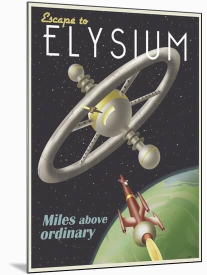 Elysium-Steve Thomas-Mounted Giclee Print