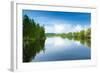 Emajogi River, Tartu, Estonia, Baltic States, Europe-Nico Tondini-Framed Photographic Print