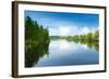 Emajogi River, Tartu, Estonia, Baltic States, Europe-Nico Tondini-Framed Photographic Print