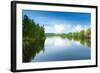 Emajogi River, Tartu, Estonia, Baltic States, Europe-Nico Tondini-Framed Photographic Print